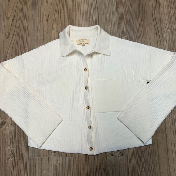 Sézane cropped cardigan